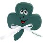 5 Inch Shamrock With Ribbon and One Color Imprint