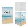 5 Inch X 7 Inch Seaside Sewn Paper Cover Notebook