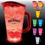 70 Oz Plastic Dome, Light-Up Pitcher