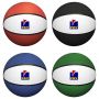 7 Inch Mid-Size Two Tone Rubber Basketball