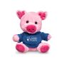 7 Inch Plush Pig With T-Shirt