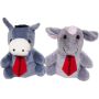 7 Inch Reversible Donkey/Elephant With Ties & One Color Imprints
