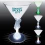 7 Oz Acrylic Light-Up Novelty Base Martini Glass