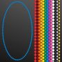 7mm 33 In Round Beaded Necklaces