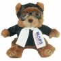 8 Inch Aviator Bear With Full Color Imprint