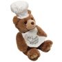 8 Inch Chef Bear With One Color Imprint