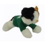 8 Inch Esmeralda Calico Cat With T-Shirt and One Color Imprint