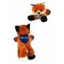 8 Inch Foxxie Fox With Bandana and One Color Imprint
