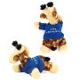 8 Inch Gigi Giraffe With T-Shirt and One Color Imprint