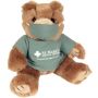 8 Inch Green Scrubs Bear With One Color Imprint