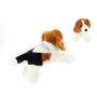 8 Inch Homer Beagle Dog With Bandana and Full Color Imprint