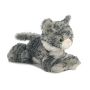 8 Inch Lily Grey Tabby Cat