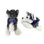 8 Inch Mush Husky With Bandana and One Color Imprint