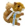 8 Inch Nutsie Squirrel With Ribbon and One Color Imprint