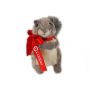 8 Inch Nutty Squirrel With Ribbon and One Color Imprint