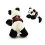 8 Inch Panda With Vest and One Color Imprint