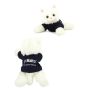 8 Inch Sugar Too Cat With T-Shirt and One Color Imprint