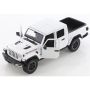 8 Inch White 2021 Jeep Gladiator Rubicon Pickup Truck