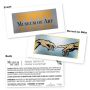 8 Inch X 2 Inch Custom Reveal Temporary Tattoo