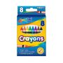 8 Pack Crayons - Assorted Colors