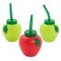 Apple-Shaped Sipper Cup