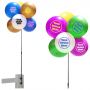 Balloonbobber 6-Balloon Cluster Kit W/ Screw Brackets