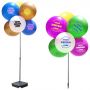 Balloonbobber 6-Balloon Cluster Kit W/ Weighted Base