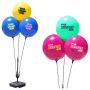 Balloonbobber Weighted Base Triple Cluster Pole Kit