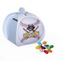 Baseball Paper Bank W/ Mini Bag Jelly Belly Candy