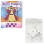 Bible Stories Coloring and Activity Book Fun Pack