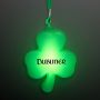 Big Light Up Shamrock Necklace For St. Paddy's Day