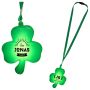 Big Light Up Shamrock Necklace For St. Paddy's Day