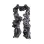 Black-White Tulle Boa
