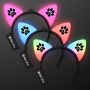 Blinking LED Cat Ears Headband