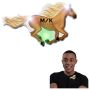 Blinky LED Horse Lapel PIN Lights
