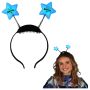 Blue Star Light-Up Head Boppers