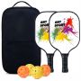 Carbon Fiber Pickleball Paddle Set