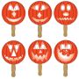Carved Pumpkin Fan Mask