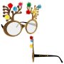 Christmas Reindeer Antler Novelty Glasses Non-Light Up