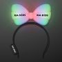 Color Change Light Up Bow Headband