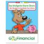 Coloring Book: Be Smart, Save Money (spanish)