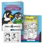 Coloring Book: Cold & Flu Fight Germs With Pengy