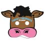 Cow Mask W/Elastic Digital