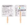 Crime Prevention Hand Fan