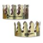 Custom Printed Gold Foil Crowns
