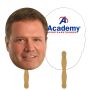 Digital Printed Custom Large Head 12 Inch Stick