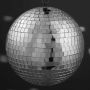 Disco Mirror Ball 10 Inch Diameter Non-Light Up