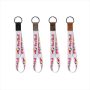 Dye Sublimated Wristband Key Tag