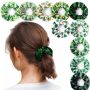 Elastic Polyester Hair Scrunchie With Full-Color Print