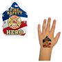 Fire Safety Hero Temporary Tattoos - Pack Of 100